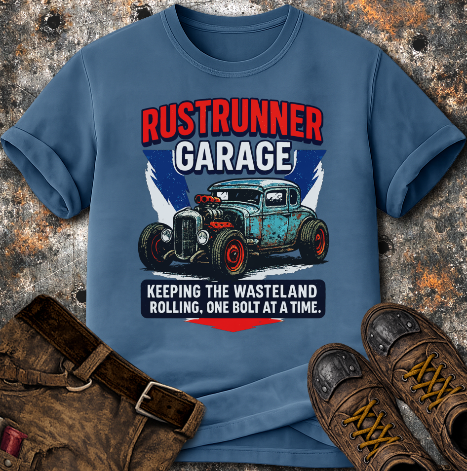 RustRunner Garage T-Shirt