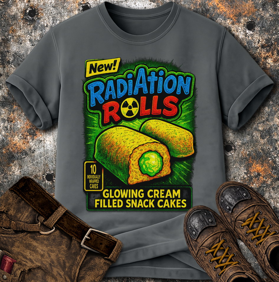 Radiation Rolls Snack Cakes T-Shirt