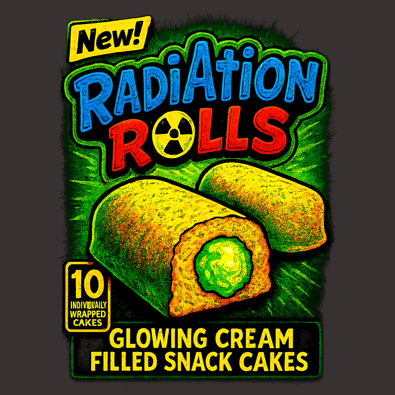 Radiation Rolls - Snack Cakes
