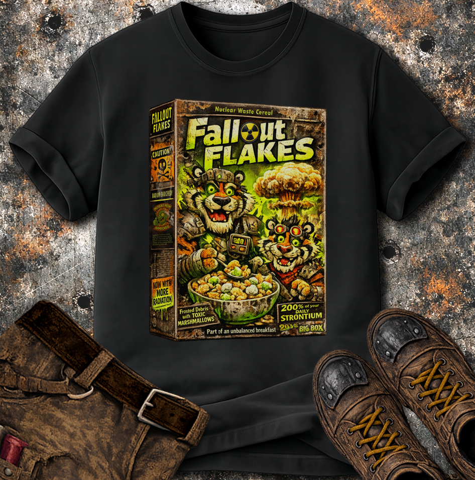 Fallout Flakes Cereal T-Shirt