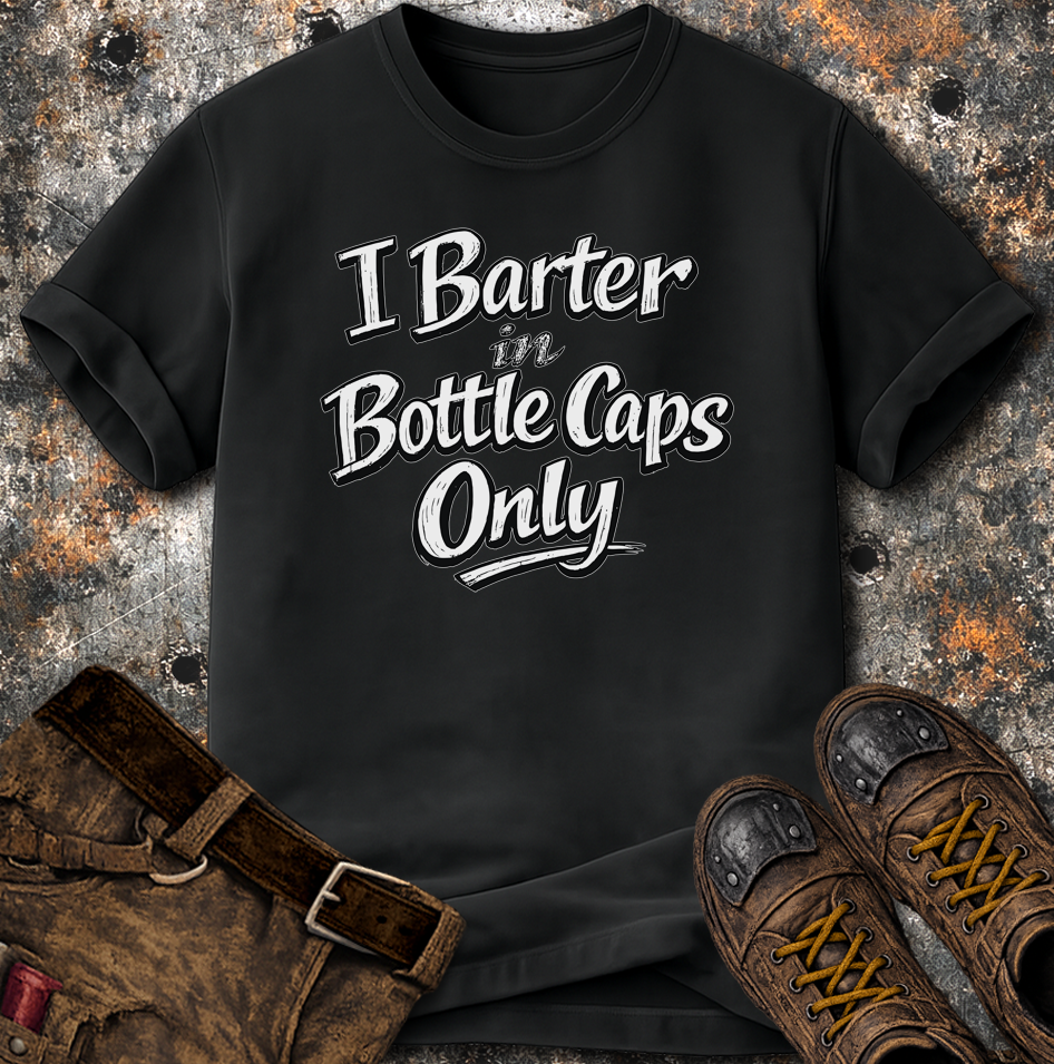 I Barter In Bottle Caps Only T-Shirt