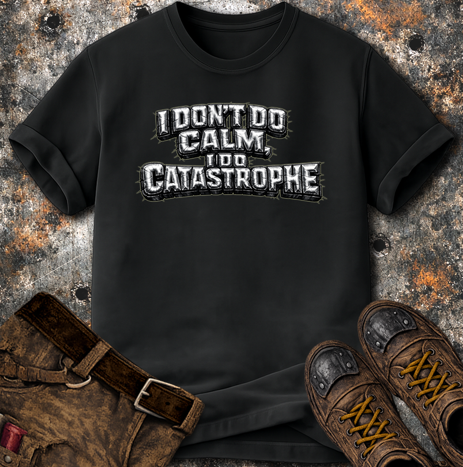 I Don't Do Calm I Do Catastrophe T-Shirt