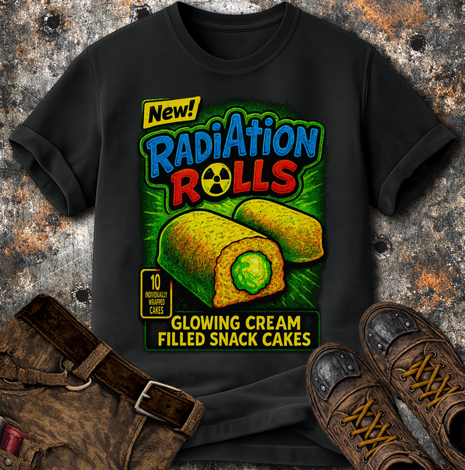 Radiation Rolls Snack Cakes T-Shirt