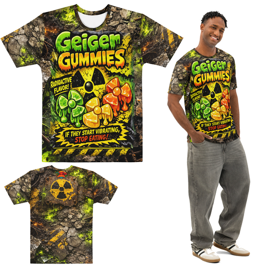Geiger Gummies Graphic T-Shirt | ApocalTees