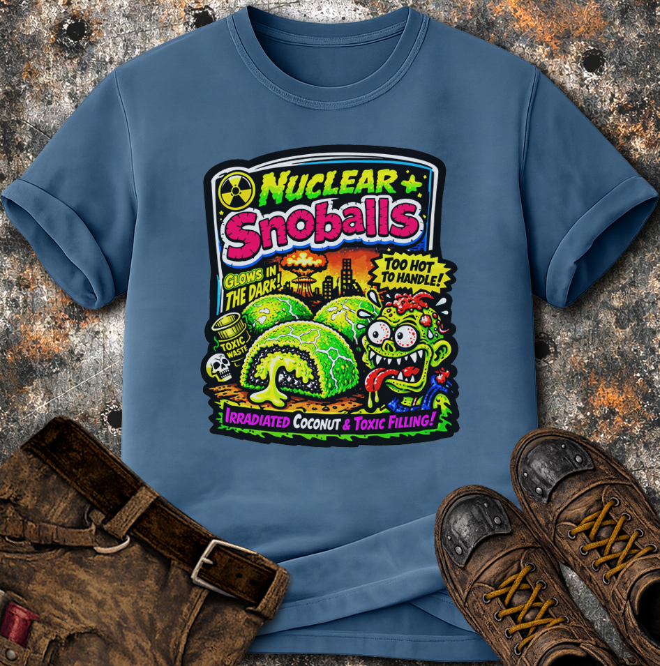 Nuclear Snoballs Snack Cake  T-Shirt