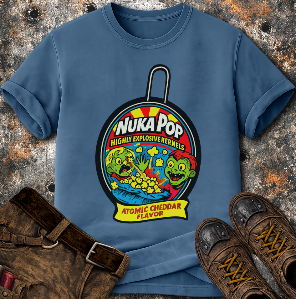 NukaPop Atomic Cheddar Popcorn T-Shirt