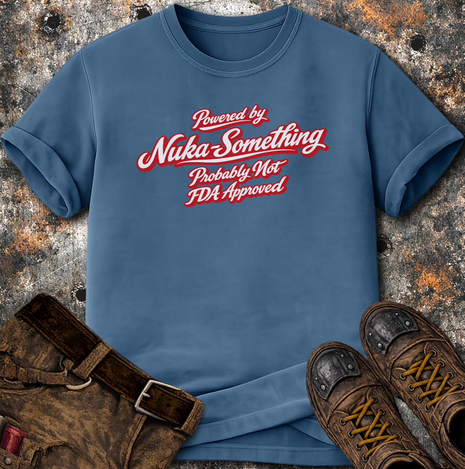 Powered By Nuka Something T-Shirt