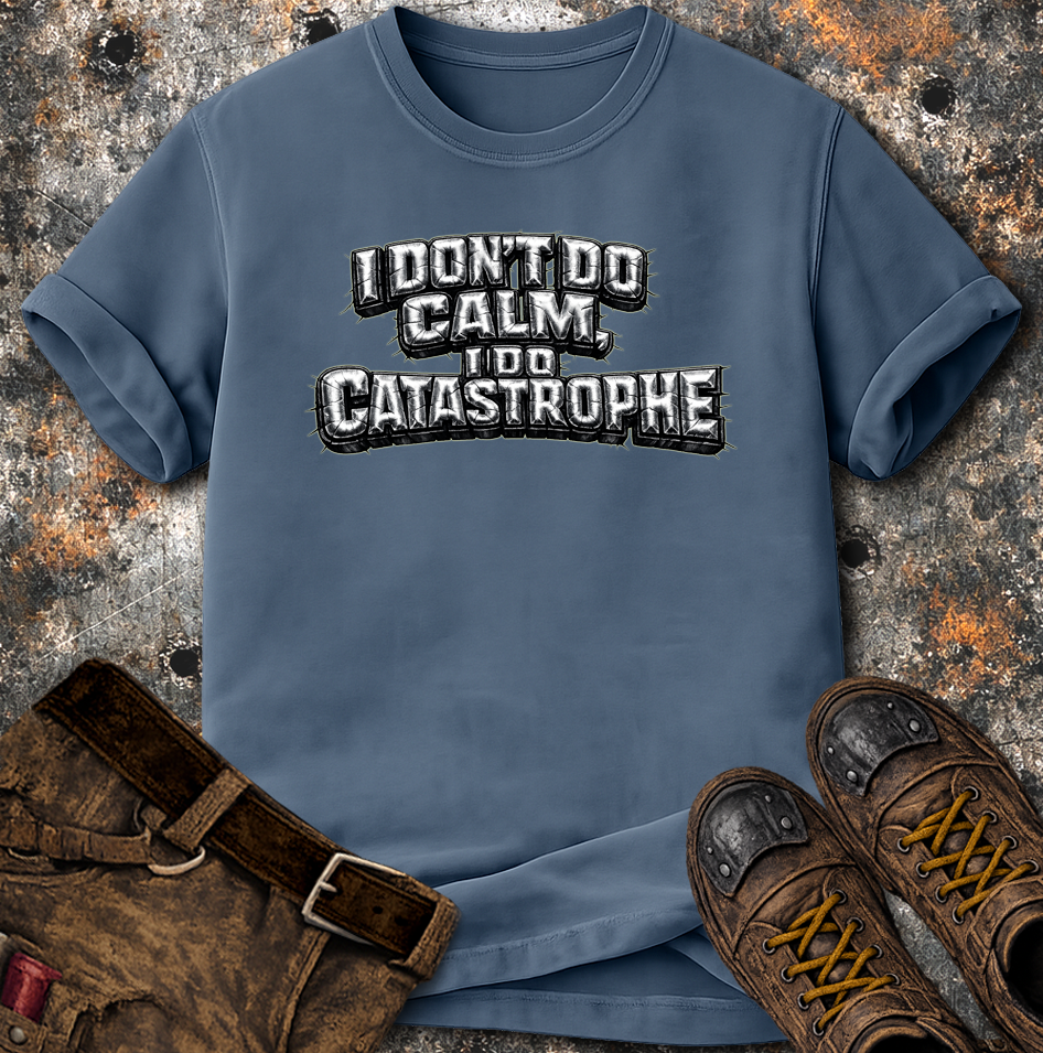 I Don't Do Calm I Do Catastrophe T-Shirt