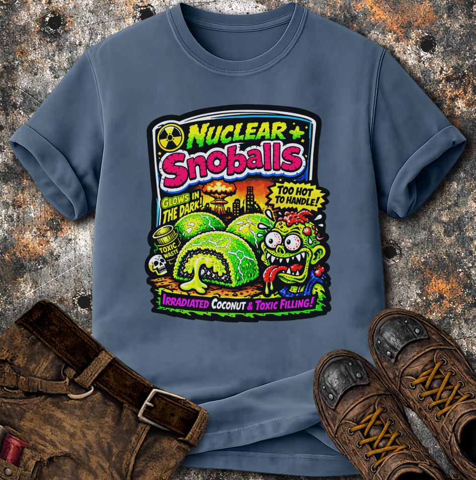 Nuclear Snoballs Snack Cake  T-Shirt