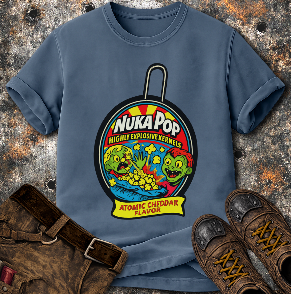 NukaPop Atomic Cheddar Popcorn T-Shirt