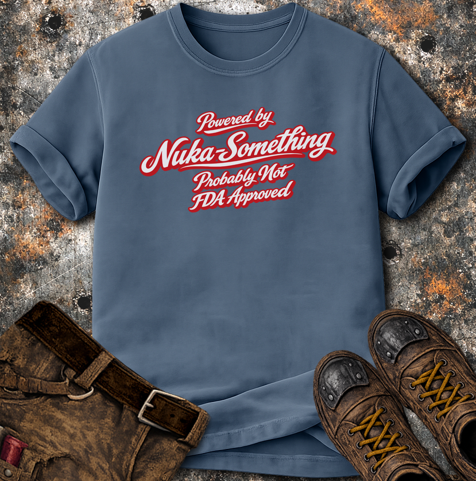 Powered By Nuka Something T-Shirt