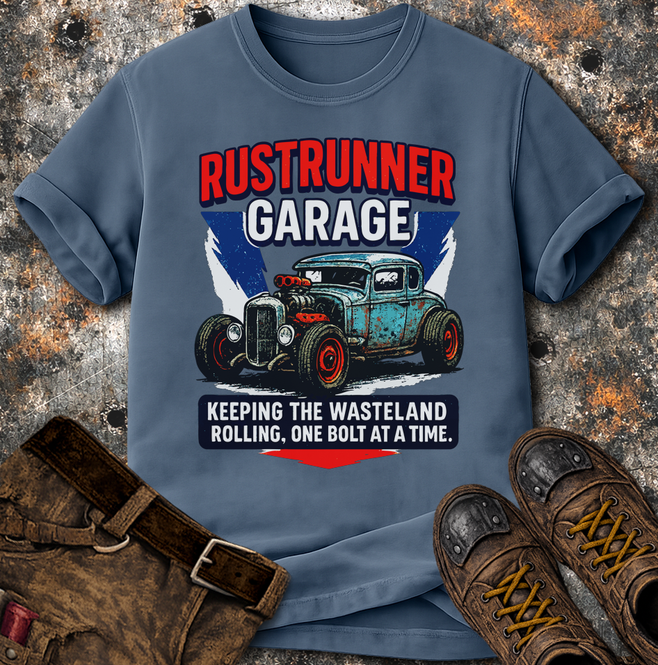 RustRunner Garage T-Shirt