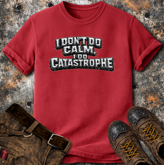 I Don't Do Calm I Do Catastrophe T-Shirt