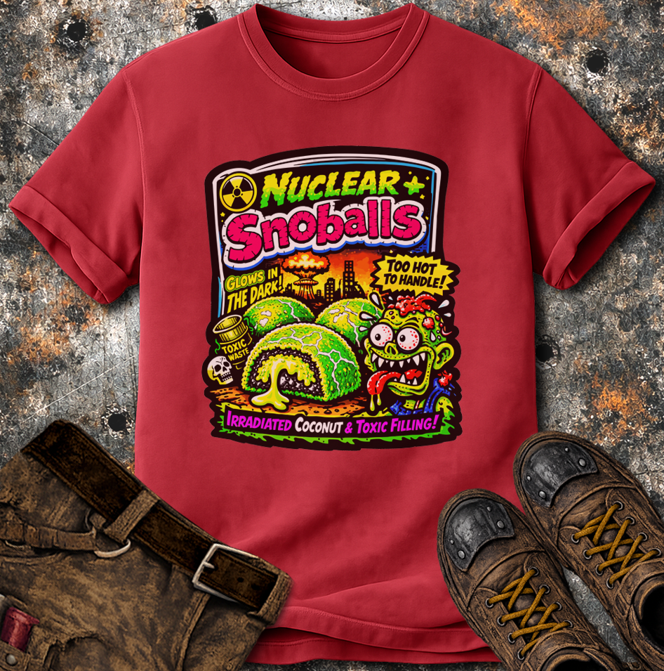 Nuclear Snoballs Snack Cake  T-Shirt