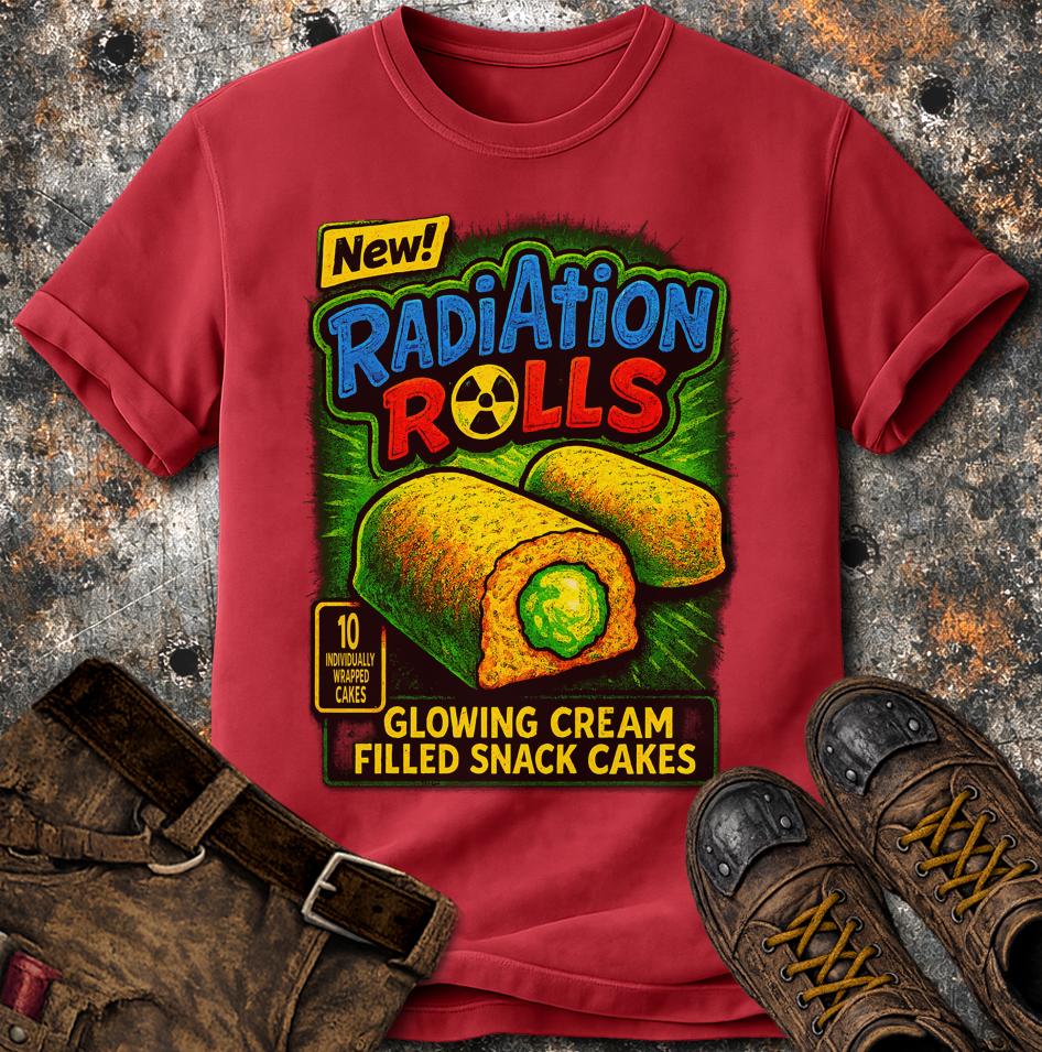 Radiation Rolls Snack Cakes T-Shirt