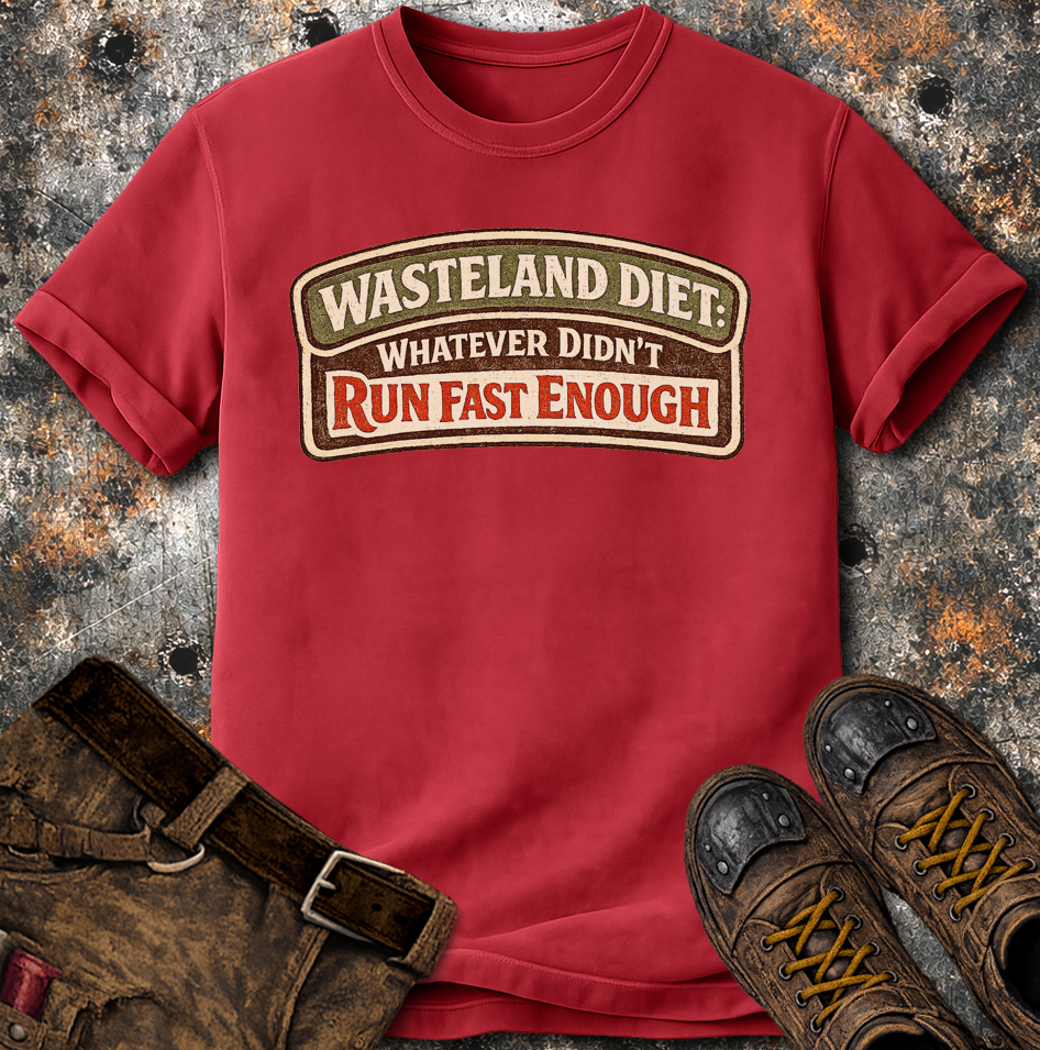 Wasteland Diet: Whatever Didn't Run Fast Enough T-Shirt