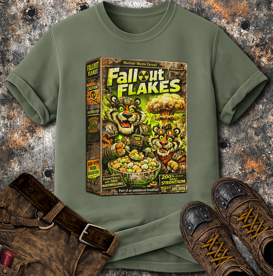 Fallout Flakes Cereal T-Shirt
