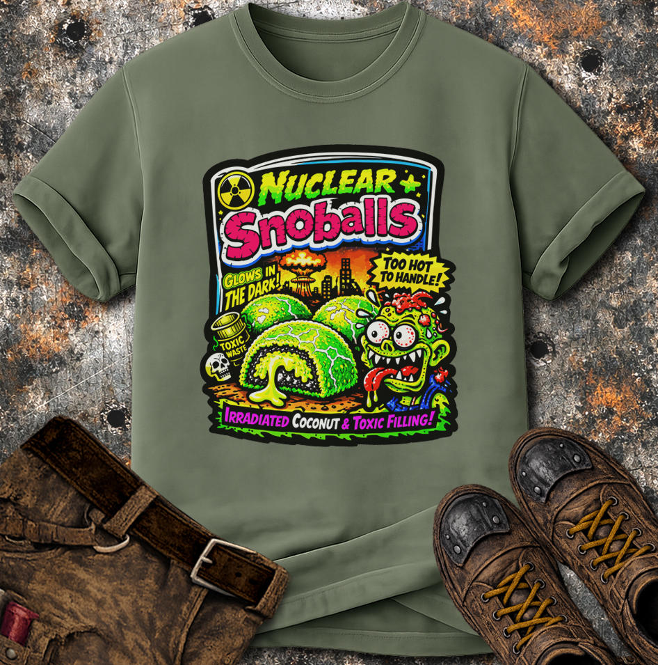 Nuclear Snoballs Snack Cake  T-Shirt