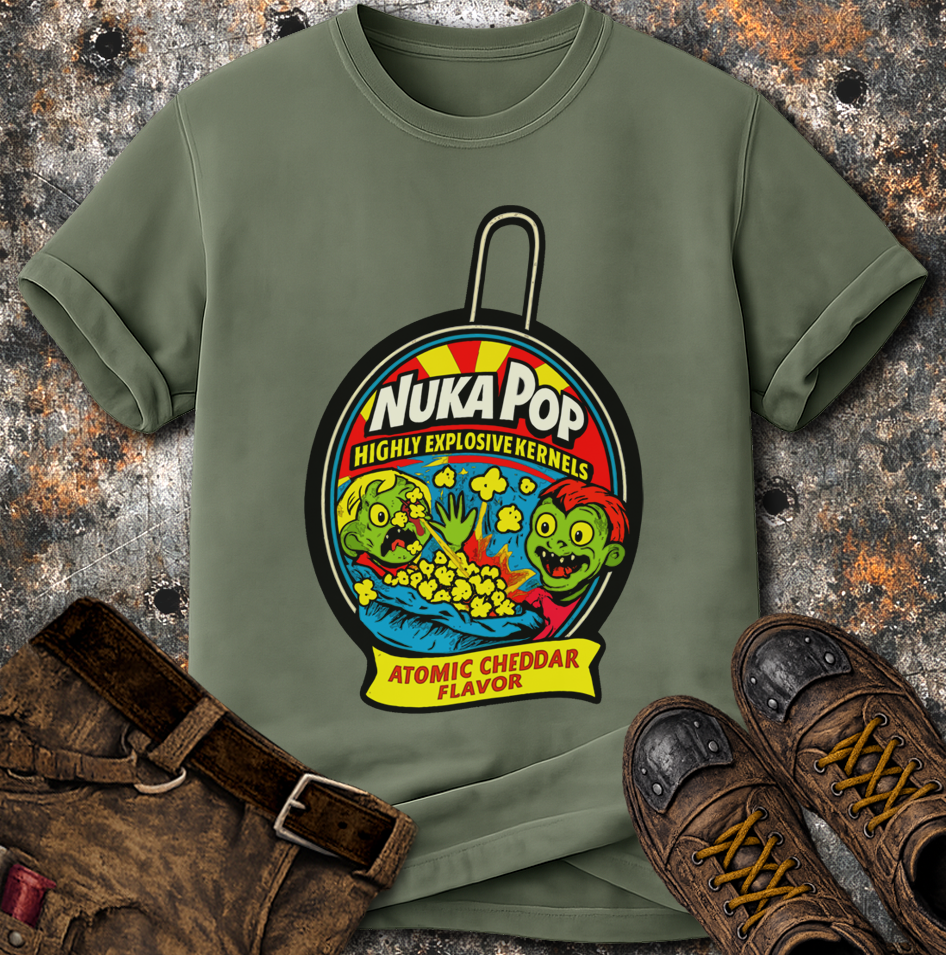 NukaPop Atomic Cheddar Popcorn T-Shirt