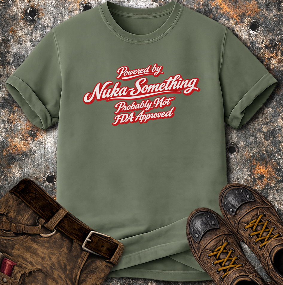 Powered By Nuka Something T-Shirt
