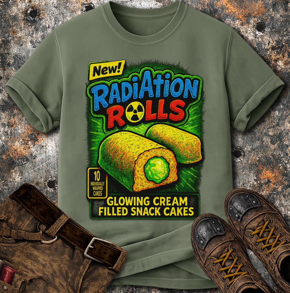 Radiation Rolls Snack Cakes T-Shirt