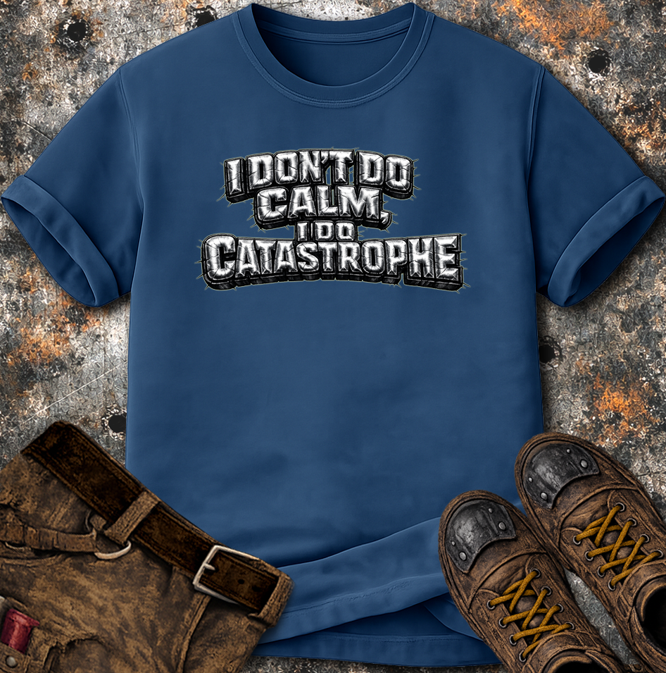 I Don't Do Calm I Do Catastrophe T-Shirt