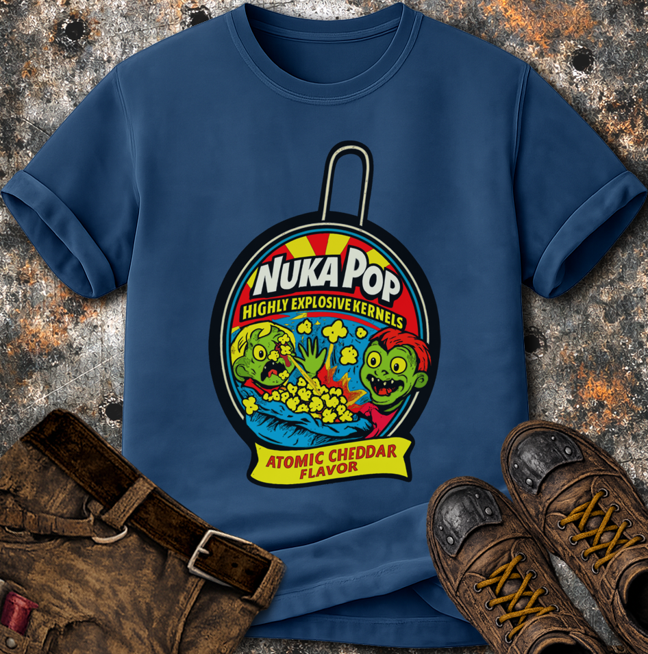 NukaPop Atomic Cheddar Popcorn T-Shirt
