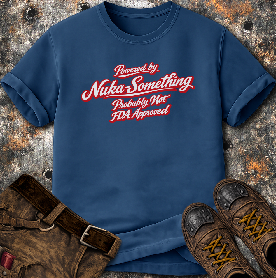 Powered By Nuka Something T-Shirt