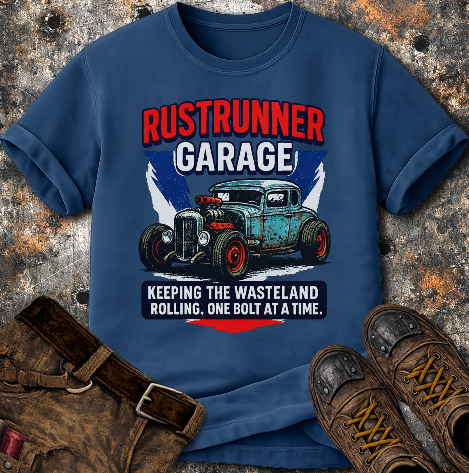 RustRunner Garage T-Shirt
