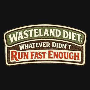 Wasteland Diet: Whatever Didn't Run Fast Enough Graphic Tee